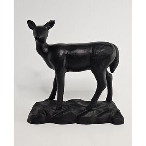 Doe Figurine Statue Artemis Cast Iron Home Decor Art Deco Greek Roman 5.5 inch